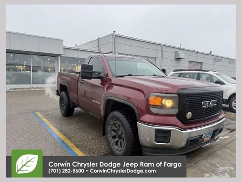 Used 2014 GMC Sierra 1500 4x4 Regular Cab w/ Snow Plow Prep Package image 1