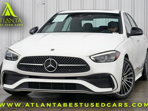 Used 2022 Mercedes-Benz C 300 Sedan w/ AMG Line w/ Night Package image 1