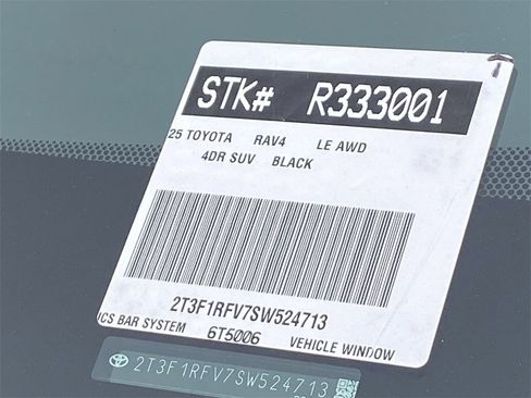 Certified 2025 Toyota RAV4 LE image 35