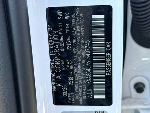 New 2026 Kia K5 GT-Line w/ GT-Line Red Interior Package FWD image 35