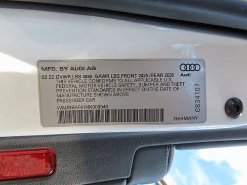 Used 2022 Audi A4 2.0T Premium Plus w/ Premium Plus Package image 28