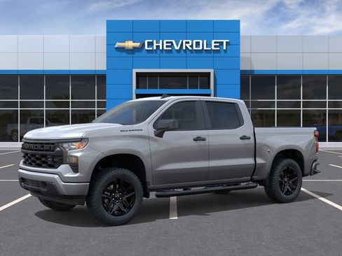 New 2026 Chevrolet Silverado 1500 Custom w/ Turbomax Blackout Package RWD image 26