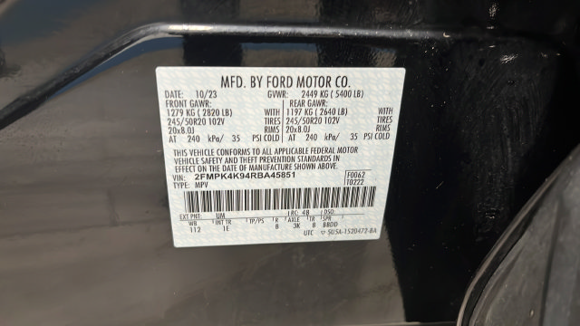 Used 2024 Ford Edge Titanium w/ Equipment Group 301A AWD/4WD image 28
