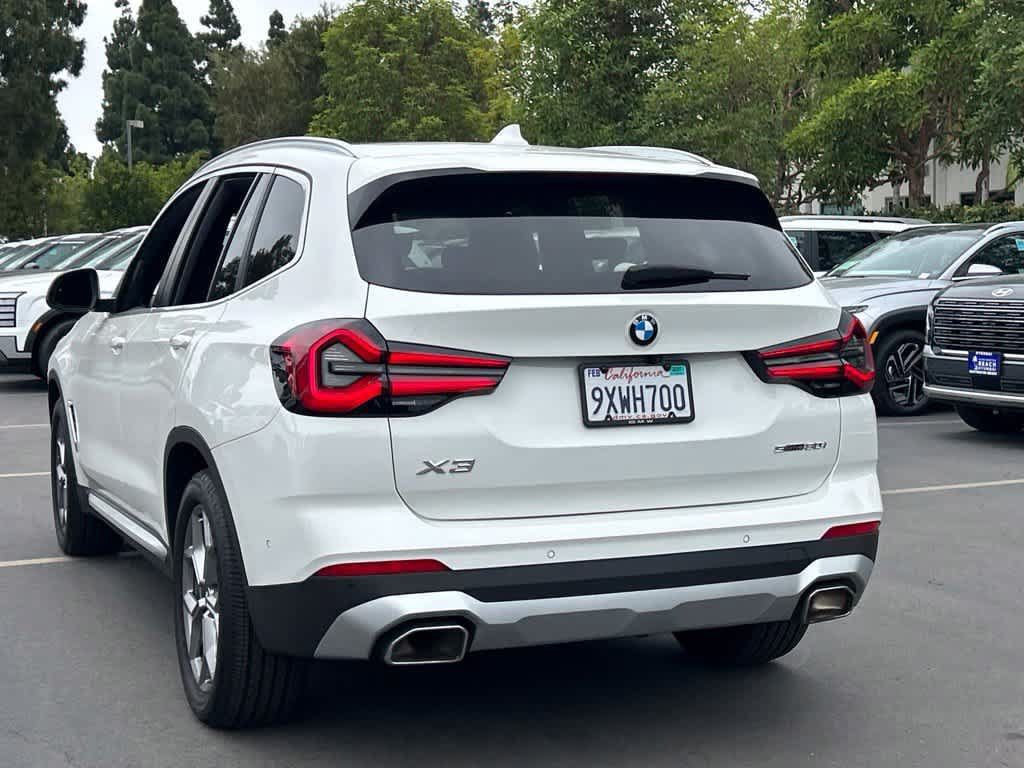 Used 2023 BMW X3 sDrive30i w/ Convenience Package RWD image 2