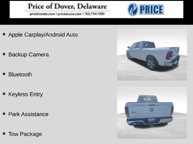 Used 2016 RAM 1500 Big Horn RWD image 2