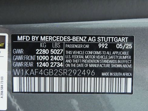 New 2025 Mercedes-Benz C 300 Sedan image 35