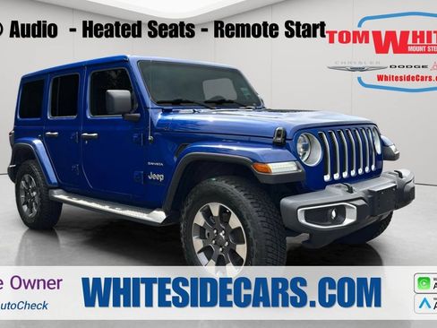 Used 2019 Jeep Wrangler Unlimited Sahara AWD/4WD image 1