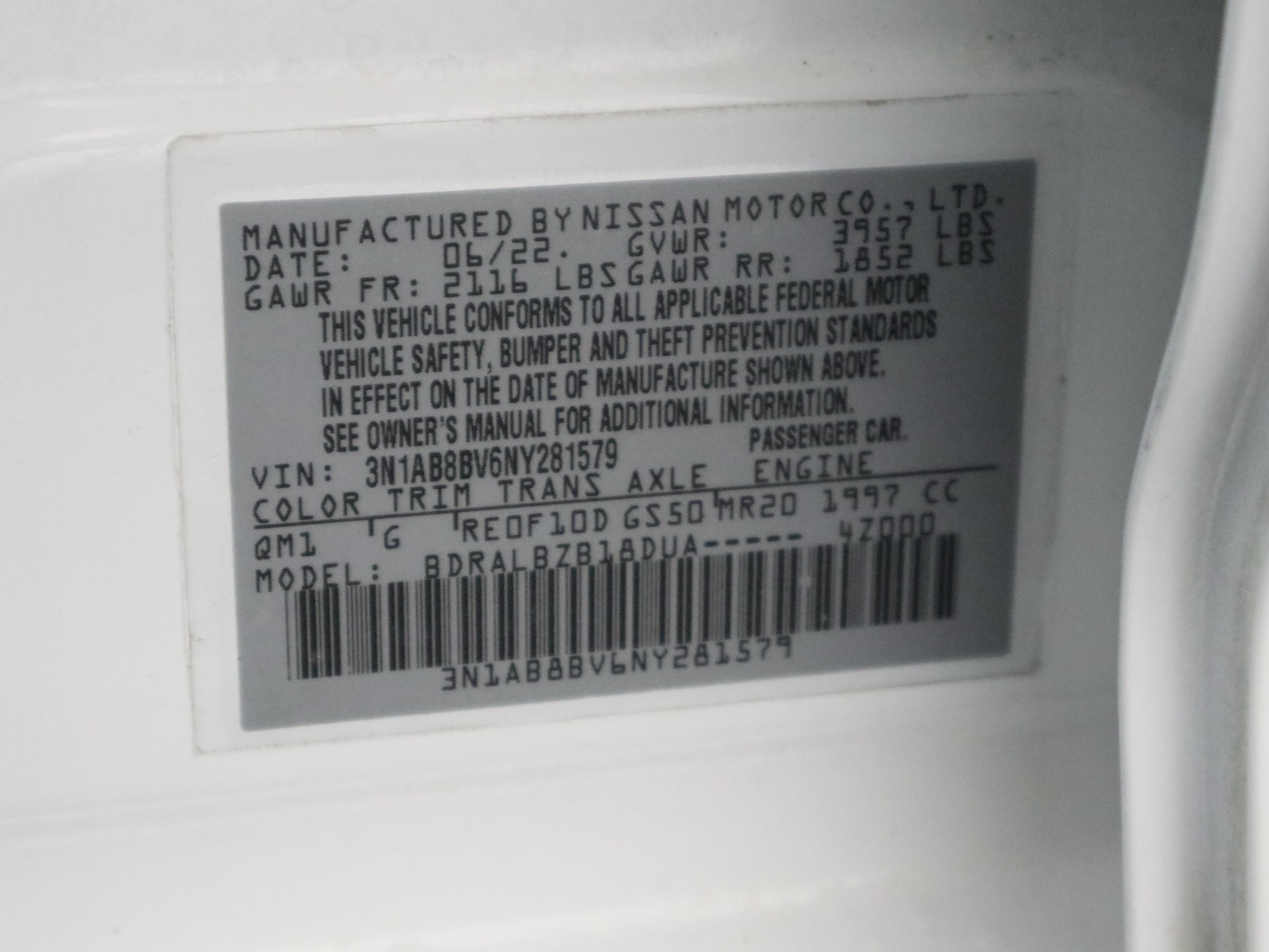 Used 2022 Nissan Sentra S FWD image 34