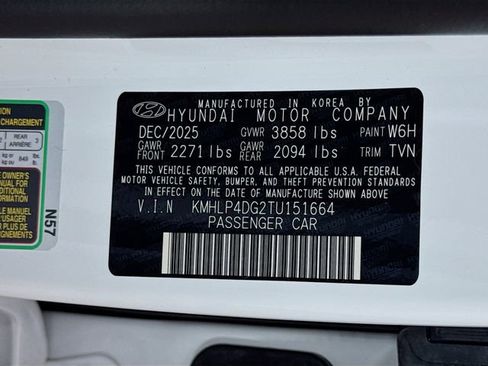 New 2026 Hyundai Elantra Limited FWD image 47
