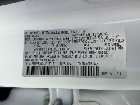 New 2025 MAZDA CX-50 AWD 2.5 S w/ Premium Package image 36