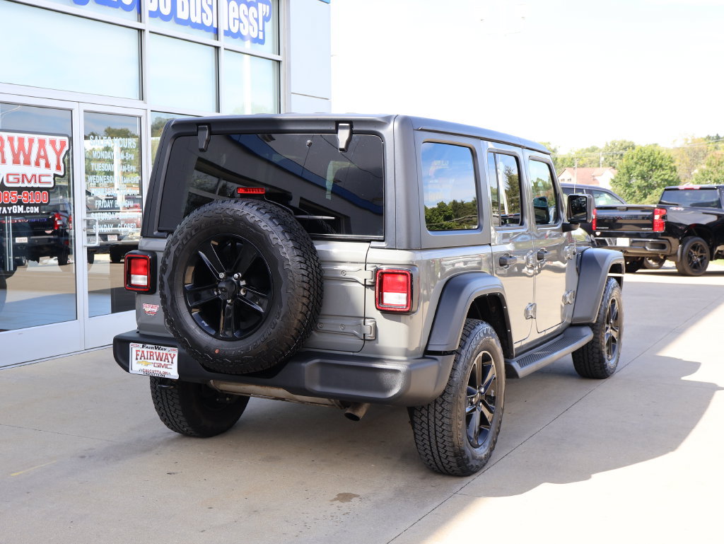 Used 2021 Jeep Wrangler Unlimited Sport AWD/4WD image 3