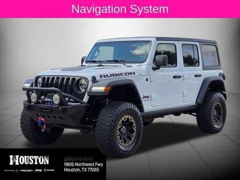 Used 2022 Jeep Wrangler Unlimited Rubicon w/ LED Lighting Group AWD/4WD image 9