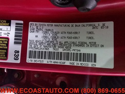 Used 2018 Toyota Tacoma TRD Sport image 16