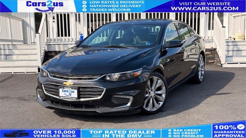 Used 2018 Chevrolet Malibu Premier w/ Premier Sun and Wheel Package FWD image 1
