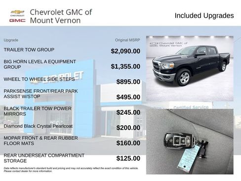 Used 2022 RAM 1500 Big Horn w/ Trailer Tow Group AWD/4WD image 6
