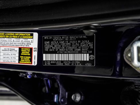 Used 2021 Toyota Camry XSE FWD image 38