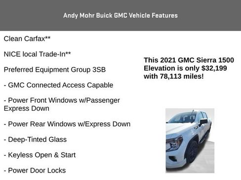 Used 2021 GMC Sierra 1500 Elevation w/ Preferred Package image 4