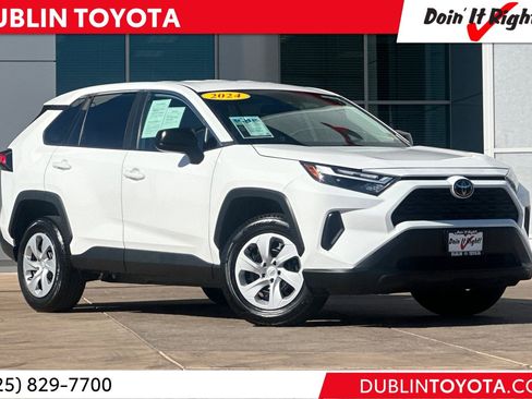 Used 2024 Toyota RAV4 LE AWD/4WD image 1