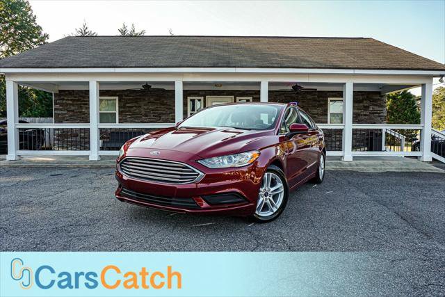 Used 2018 Ford Fusion SE w/ Fusion SE Technology Package FWD image 1