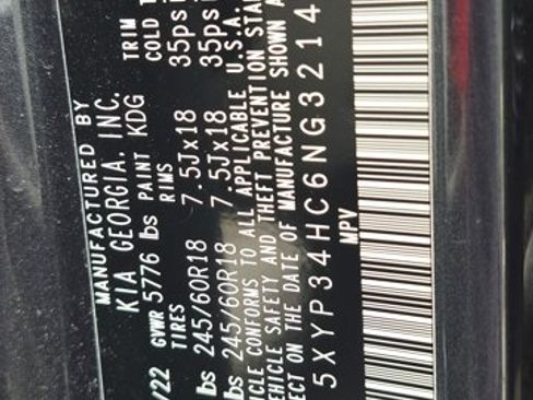 Used 2022 Kia Telluride EX w/ Towing Package FWD image 17