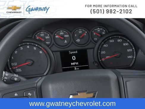 New 2026 Chevrolet Silverado 1500 Custom w/ Turbomax Blackout Package AWD/4WD image 18