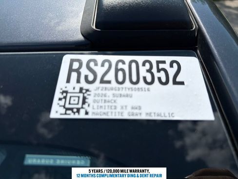 New 2026 Subaru Outback Limited XT AWD/4WD image 12
