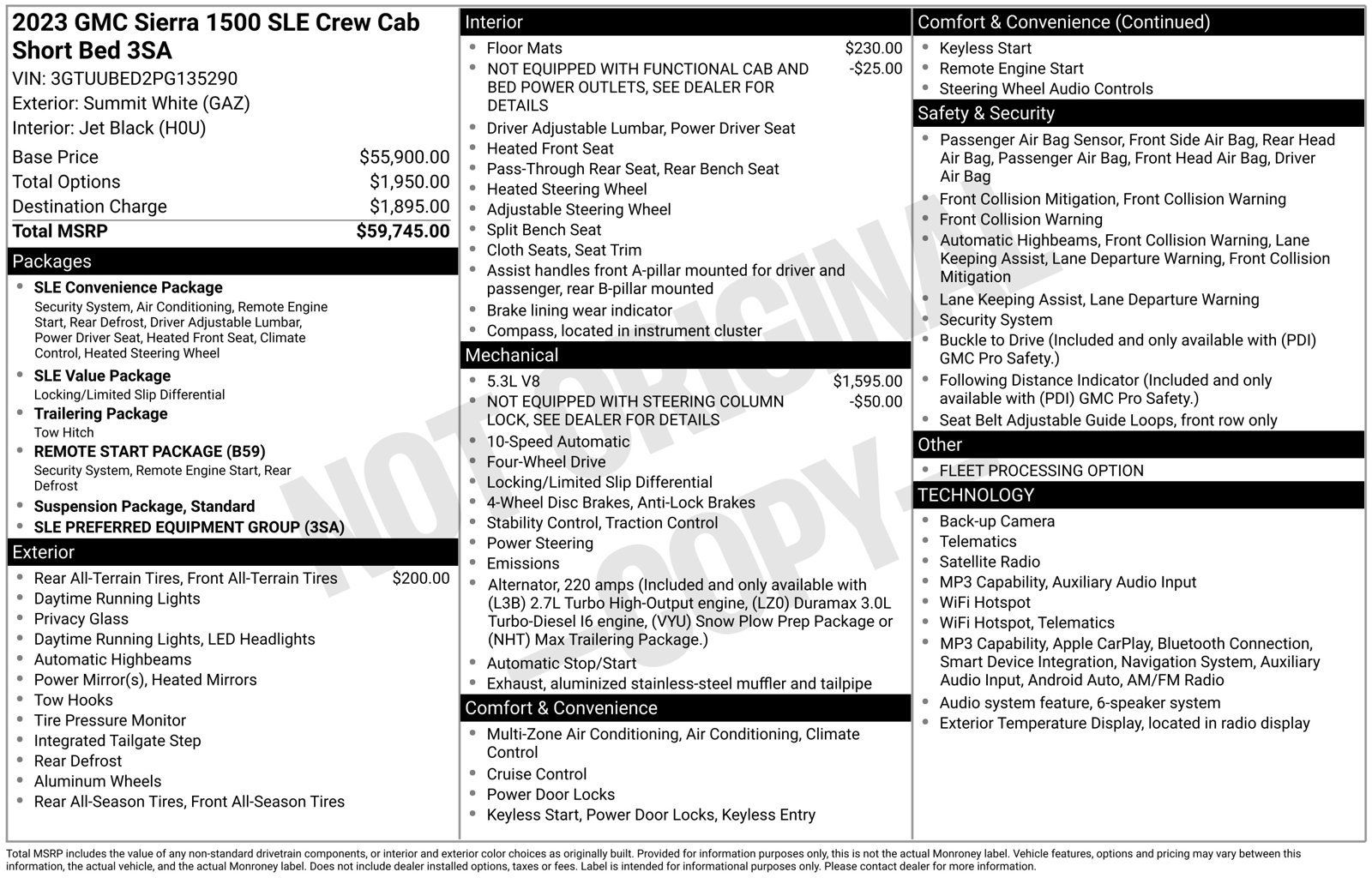 Used 2023 GMC Sierra 1500 SLE AWD/4WD image 14
