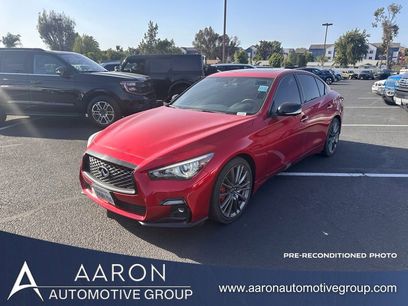 Used 2022 INFINITI Q50 Red Sport 400
