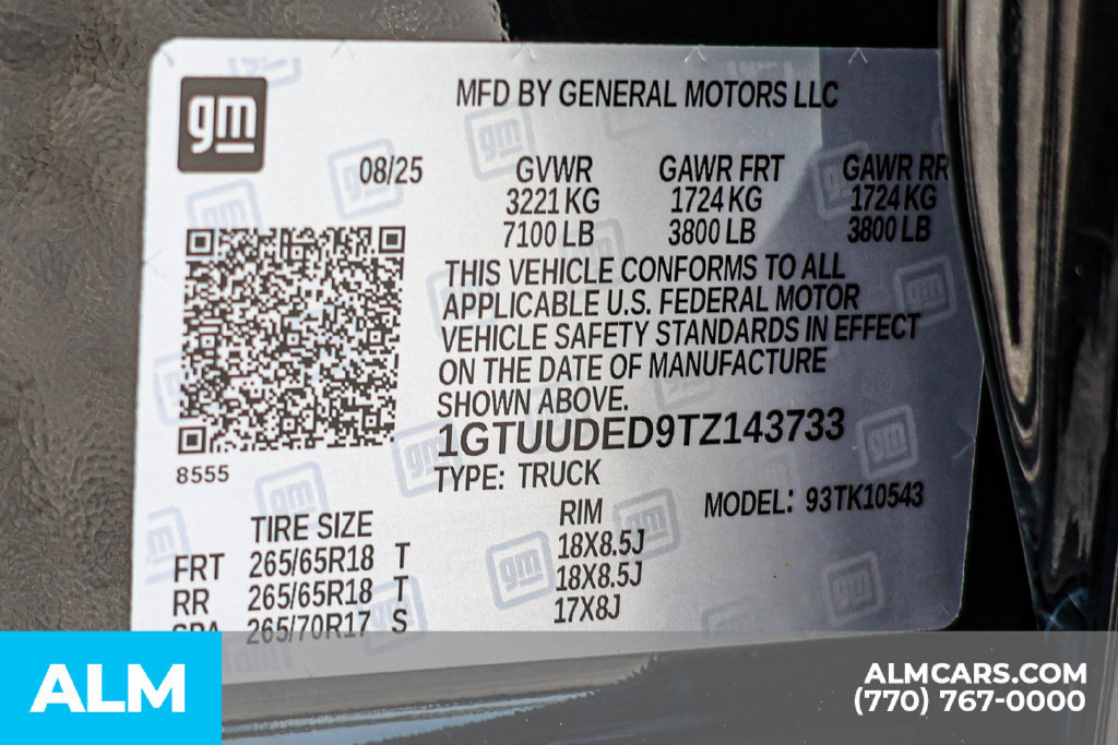 Used 2026 GMC Sierra 1500 SLT AWD/4WD image 55