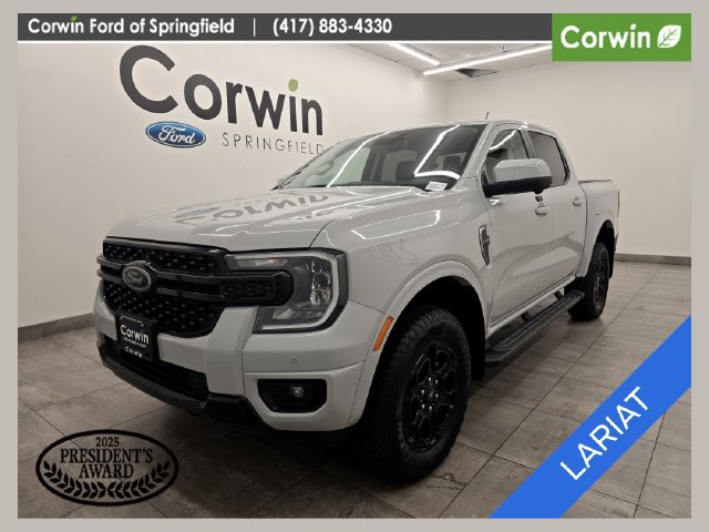 New 2026 Ford Ranger Lariat w/ Black Appearance Package AWD/4WD 360° Tour