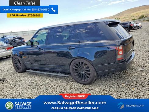 Used 2014 Land Rover Range Rover Long Wheelbase Supercharged AWD/4WD image 3