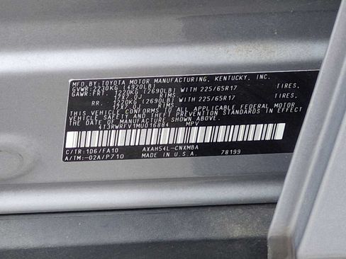 Used 2021 Toyota RAV4 XLE w/ Convenience Package AWD/4WD image 33