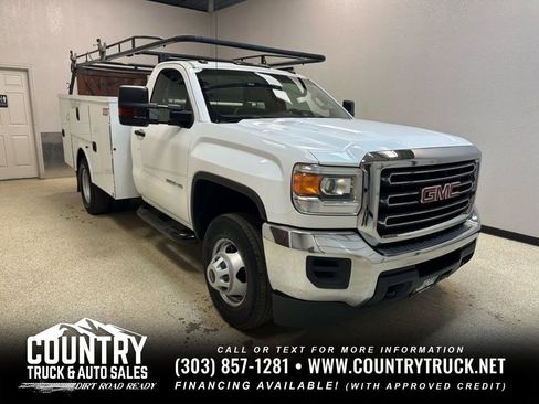 Used 2015 GMC Sierra 3500 2WD Regular Cab w/ Sierra Convenience Package image 1