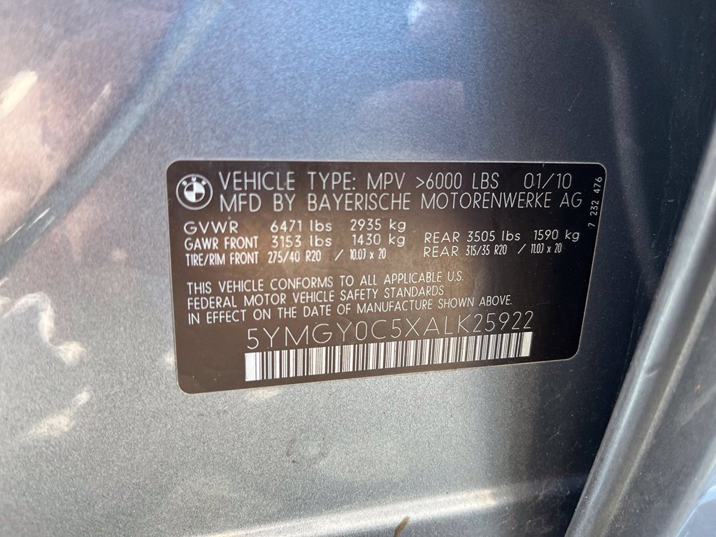 Used 2010 BMW X5 M AWD/4WD image 43