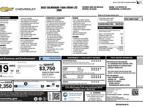 Used 2023 Chevrolet Silverado 1500 LTZ image 28