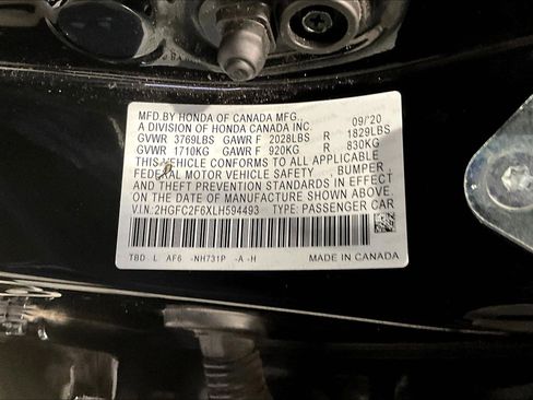 Used 2020 Honda Civic LX image 19