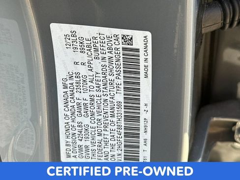 Used 2026 Honda Civic FWD Hybrid Sedan image 31