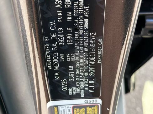 New 2026 Kia K4 FWD image 21