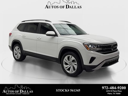 Used 2021 Volkswagen Atlas SE w/ Towing Package FWD image 1
