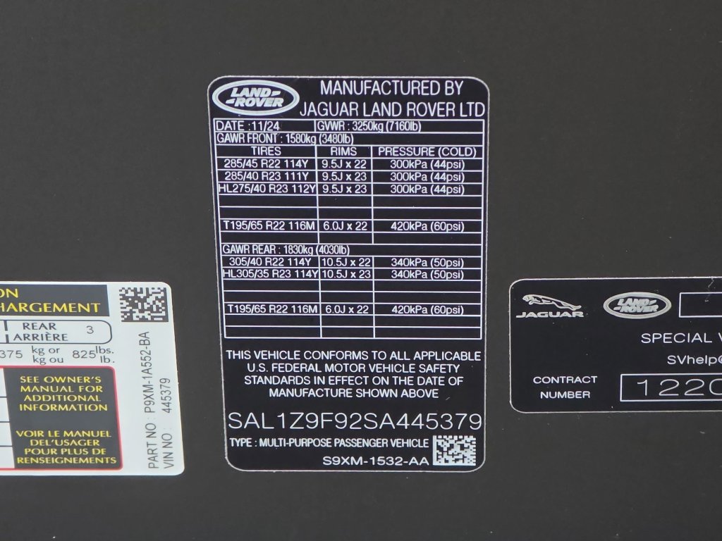 New 2025 Land Rover Range Rover Sport SV Edition Two AWD/4WD image 37
