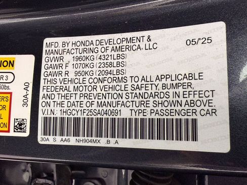 Used 2025 Honda Accord LX image 22