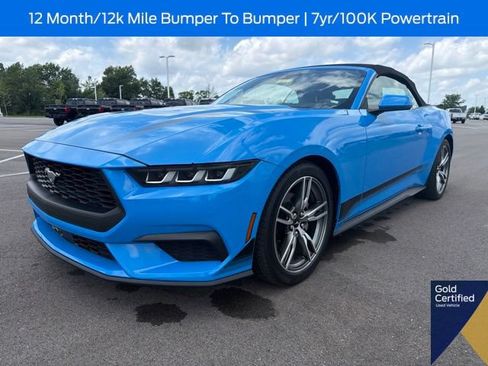 Used 2024 Ford Mustang Premium w/ Wheel & Stripe Package RWD image 4