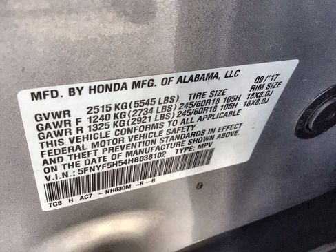 Used 2017 Honda Pilot EX-L image 35