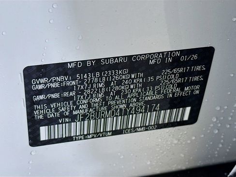 New 2026 Subaru Outback Wilderness image 40