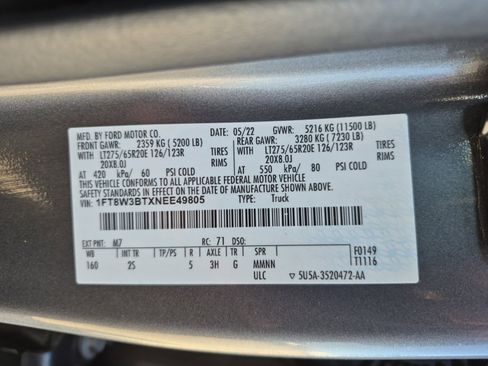 Used 2022 Ford F350 XLT w/ Black Appearance Package image 26