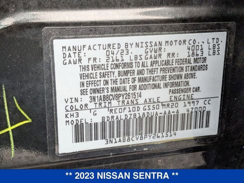 Used 2023 Nissan Sentra SV image 37