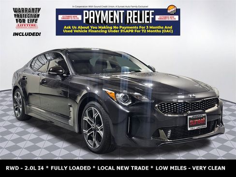 Used 2020 Kia Stinger GT-Line w/ Sun & Sound Package image 1