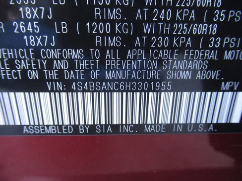 Used 2017 Subaru Outback 2.5i Limited AWD/4WD image 23