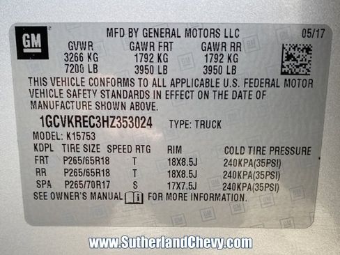 Used 2017 Chevrolet Silverado 1500 LT w/ All Star Edition image 43