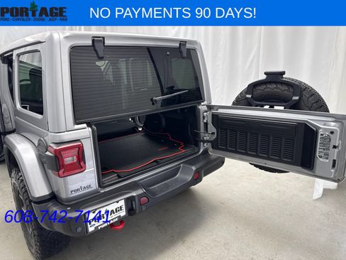 Used 2021 Jeep Wrangler Unlimited Rubicon w/ Uconnect 4C Nav & Sound Group AWD/4WD image 42
